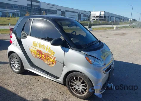 2014 Smart Fortwo Passion z USA, uszkodzony, nr VIN WMEEJ3BA8EK756795